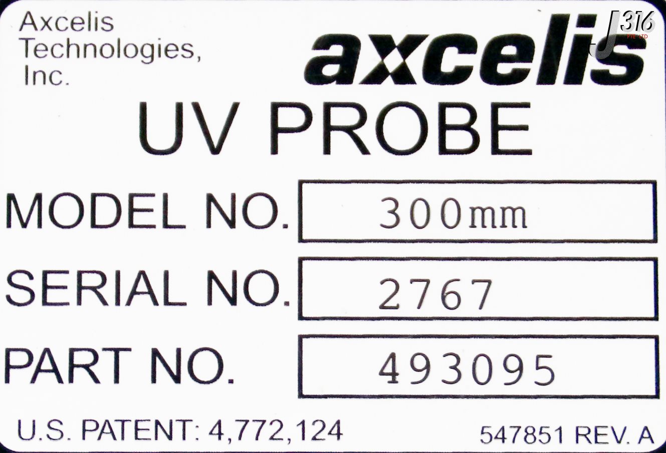 その他 m 39788 AXCELIS KIT-UV PROBE 300MM 493095 | eBay